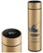 Maverton Thermosflasche 450 ml mit Gravur - Kaffeebecher mit LED-Temperaturanzeige - Reisebecher aus Edelstahl 100% dicht - Weihnachtsgeschenke - Thermobecher für Männer - Farbe: Gold - Angler