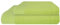 PERLARARA Set Asciugamani Viso e Bidet in Cotone, Morbidi e Confortevoli in Spugna 460 gr/mq, Asciugamano 60x110cm Ospite 40x60 cm - Verde 309