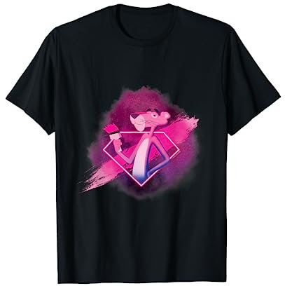Pink Panther Diamant-Pinsel T-Shirt