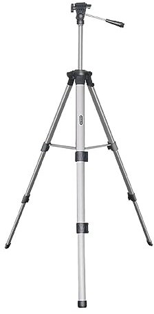 La zappa Treppiede compatto in alluminio adatto a livelle laser regolabile fino a 150 cm