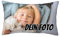 Foto-Kissenbezug Selbst gestalten, rechteckiger Kissenbezug mit Foto, personalisiertes Fotokissenbezug mit eigenem Foto & Text, Personalisierte Geschenk-Idee zu jedem Anlass, Geburtstag, Valentinstag