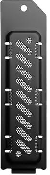 For PS5 Slim M.2 NVMe SSD Cooler SSD Heatsink Kit, Dust Cover for NVMe SSD Expansion Slot Radiator (black)