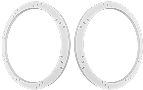 8 Speaker Spacers - 1/2 thick - White - 1 Pair