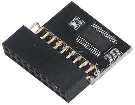 Walfront 20-poliges TPM 2.0-Modul, Verbesserte Sicherheit, LPC-Schnittstelle, Breite Kompatibilität, Einfacher Austausch, Kompatibel mit Motherboard, Infineon-Chip