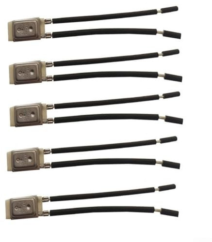 Bulevisiter 5 interruttori di protezione termica per motore AC 250 V, con funzione di ripristino automatico, per salvaguardare motori e apparecchiature elettriche quotidiane (17AM028-105C)