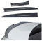 Auto Heckspoiler Spoilerlippe für BMW 5er G30 G31 20017-2024 518i 520i 530i 535i 540i, Kofferraum Heck Spoiler PVC HeckspoilerflüGel Auto Zubehör,B Carbon Fiber Look