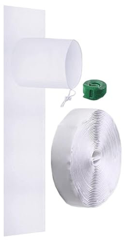 Sliding Door Seal Kit, Adjustable Portable Air Conditioner and Dryer, Drawstring Design Weatherproofing Products, Easy Install For 5.9 Inch AC Exhaust Hose