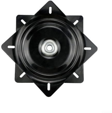 147,7 cm robuste quadratische Drehteller für Barhocker und Stühle, glattes Drehgelenk-Ersatzteil (16,5 cm)