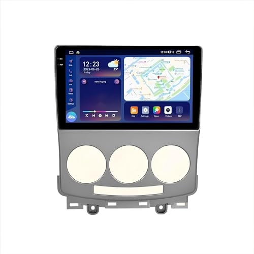 kabellose CarPlay-Navigation Touchscreen for Mazda 5 2007-2010 Car Radio Multimedia Player Mirror Link 9 Inch 2 Din(4GB 128GB AHD)