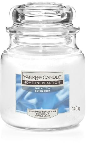 Yankee Candle Home Inspiration Medium Jar - Soft Cotton