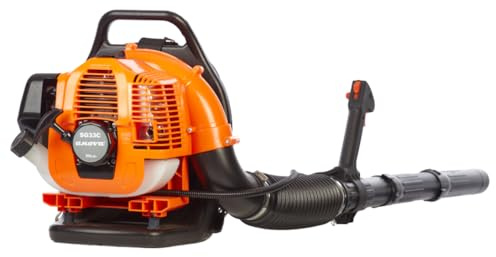 ANOVA - Soplador Gasolina | 1,25 HP - 0,9 KW | 32,6 CC | 8 KG | Volumen Aire 12 M³/MIN | Velocidad Aire 70 M/S | para Limpieza de Hojas, Recortes y Restos en Jardines y Aceras | Arranque Manual