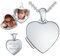 Kinder Herz Medaillon zum Öffnen für Bilder Silber 925 | Kette Halskette Mädchen | Medallion aufklappbar | Amulett Anhänger Herzmedaillon mit Foto personalisiert | Geschenk für Kinder zum Geburtstag