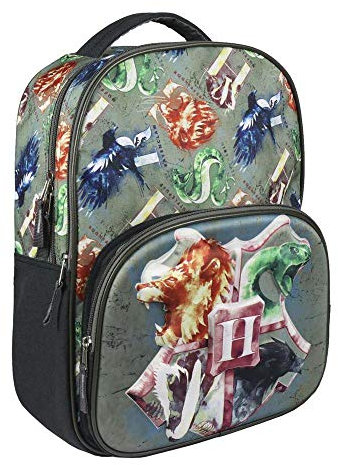 Mochila Escolar 3D Harry Potter Hogwarts