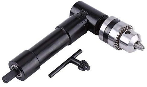 Venta loca Adaptador de accesorio de taladro de ángulo recto Mango de 90 grados Portabrocas Accesorio de herramienta eléctrica de vástago hexagonal de 8 mm