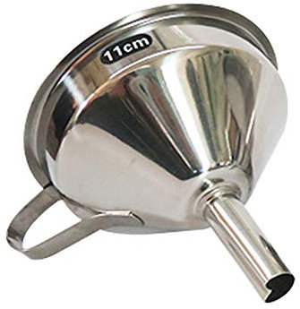 Ukallaite 11/13/15cm Edelstahl Kegel Trichter Gießen Öl Flüssigkeitstrichter Metalltrichter Zum Befüllen Von Flaschen Küche Heimwerkzeug S