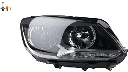 Johns, Scheinwerfer passend für VW Touran 1T 05/10- rechts + Leuchtmittel