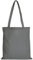TEXXILLA 10er | 25er | 100er Pack Baumwolltasche - 28 Farben | mit Zwei Langen Henkeln | 38x42cm | Jutebeutel | Einkaufstasche | unbedruckt, Farbe:stahlgrau, Größe:100 Stück
