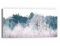 DEQORI Glasbild Echtglas | Motiv Eisiger Morgen im Wald | horizontal einteilig 60x30 cm | schöne Dekoration | Wandbild für Wohnzimmer, Schlafzimmer, Flur & Küche | moderne Wanddeko