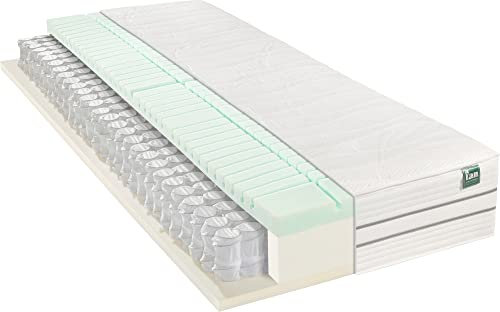 f.a.n. Matratze Medicare Top T Tonnentaschenfederkern Härtegrad 3 Größe 90x190 cm