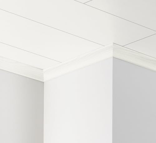 Parador HKL Dekor-Deckenleiste Esche weiß Dekor - Länge 2.20m