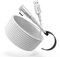 KIWI design Link Kabel 6M Kompatibel mit Meta Quest 3S/Quest 3 Zubehör, Quest 2/Pro/Pico 4 PC Steam VR, USB 3.0 Link Kabel mit 5Gbps Super Speed (Weiß)