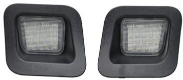 AUTO-STYLE Satz LED Nummerschildbeleuchtung kompatibel mit Dodge RAM 2002-2022