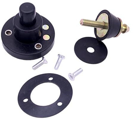 Dickly 526 rundes Stoßschloss, Zubehör für technische Fahrzeuge, Ladertürschloss aus Stahl für Baufahrzeuge