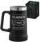 Maverton Boccale da birra personalizzato in acciaio inox - Tazza termica da campeggio 700ml - Bicchiere termico 6h caldo/10h freddo - Idee regalo campeggio - Regalo uomo compleanno - Regali uomo