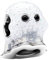 LaMenars Fluorescent Cute Ghost Charm für Armbänd 925 Sterling Silber Bead Women Charms Mother's Day Birthday Anniversary Jewelry for Damen
