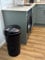 60L Premium Black Brabatia Plastic Touch Top Bin, Dustbin, Rubbish Bin for Kitchen, Home With Coloured lids Black/Blue/Red/Silver/Green (BLACK)