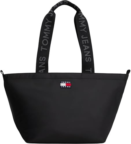 TOMMY JEANS Damen Tjw ESS Daily Mini Tote Aw0aw17890 Tragetasche, Black (Black)