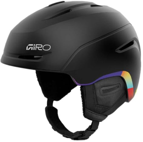 Giro Avera MIPS Skihelm & Snowboardhelm S | In-Mold Bauweise, MIPS® Schutz, Thermostat Control Belüftung, In Form Fit System | Matte Black/Multi schwarz