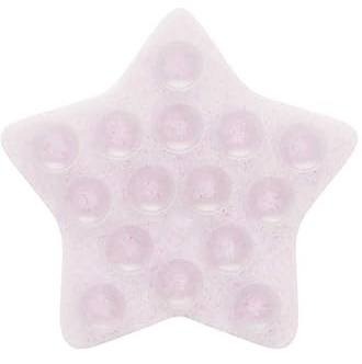 Wildflower Cases - Pink Glitter Star Stickeez, Compatible with Apple iPhones | Trendy Cute Viral - Durable, Easy to Attach, Lightweight, Reusable, Double-Sided Suction, Women-Owned Small Business