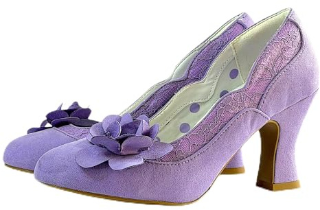 Ruby Shoo Women's Chrissie Mid Heel Court Shoes