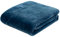 Gözze - Premium Cashmere-Feeling Wohn- und Kuscheldecke, 500 g/m², 130 x 170 cm - Blau