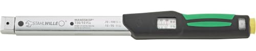 STAHLWILLE 96503080 - Llave dinamometrica con disparo 730/80 Fix peso 10,5 Kg.