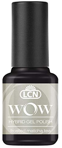 LCN WOW Hybrid Gel Polish Smoothie Nr. 739 frosted matcha tea (grün-silber-glimmer)