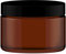 Leerer Braunglastiegel inkl. Deckel 500 ml
