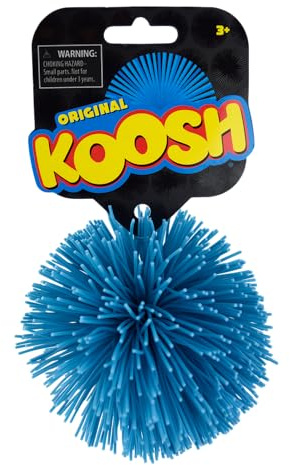 Koosh Balls 3 inch, Single Assorted Color - Kids Outdoor Toys, Beach Toys, Kids Games, Outdoor Games for Adults and Family, Outdoor Games for Kids, Kids Toys, Fidget Toys for Kids, Ages 3+