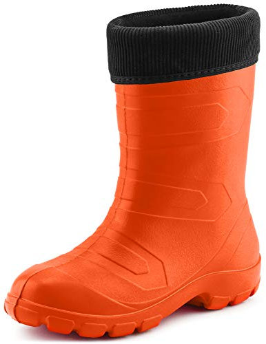 Ladeheid Stivali Imbottiti Donna in Spuma Eva LALMG879 (Arancione151c/Nero, 37 EU)