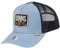 Djinns Trucker Cap Nothing Club mit exklusivem Capspin Anstecker verstellbar Basecap Snapback Kappe Mesh blau