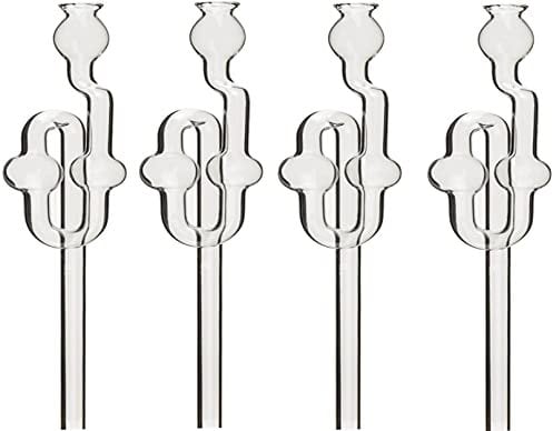 lilawelt24 Gärröhrchen aus Glas Ø8.5mm Gärrohr für Gummistopfen Gäraufsatz Gärspund Set