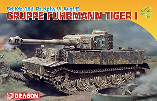 Dragon - 1/72 Sd.kfz.181 Pz.kfpw.vi AUSF.e Fehrmann Tiger I (5/21) *