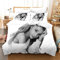 Fgolphd Ariana bettwäsche und Kissenbezug 3D Digital Print Mikrofaser Bettwäsche-Sets Für mädchen Teenager Jugendliche (11,Single 135×200CM)