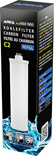 ARKA myAQUA 1900 Kohlefilter C2 Nachfülleinheit - Filtert Schmutzpartikel und Verunreinigungen, sorgt für reines Wasser in Aquarien.