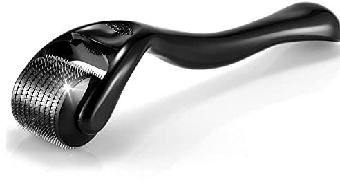 Bartroller, Dermaroller 0.5mm, Beard Roller,Beard Microneedle, Dermaroller für Bart Wachstum und Bartpflege