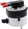 1 PC SHLPDFM Diesel Fuel Filter 1386037, 5M5Q-9155-AA Compatible with Ford Focus Mk2 C-max Fiesta Mk6 Mk7 1.6 Tdci 2005-2012