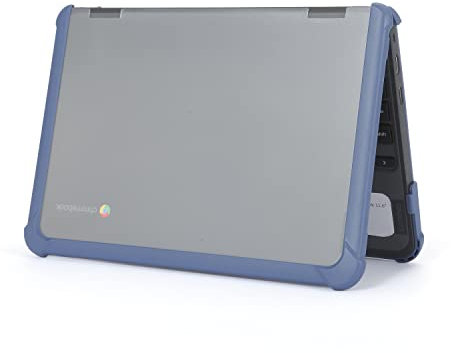mCover Hybrid Case Only Compatible for 11.6 Lenovo Chromebook 100E Gen 3 / 300E G3 / 500E G3 Laptop (NOT Compatible for Other Lenovo Models) (Blue)