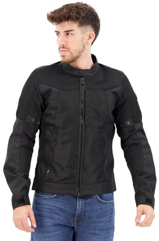 REV'IT! Revit Vigor 2 Motorrad Textiljacke, schwarz, XL