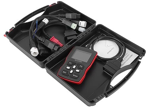 Escáner de Motocicleta OBD2 Lector de Código Herramienta de Diagnóstico Automotriz Apto para Motocicleta Escáner de Diagnóstico de Bicicleta